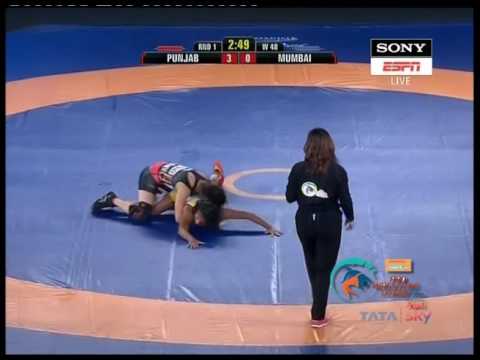 Pro Wrestling League 2017: Carolina Vs Nirmala Devi 5th Jan | Mumbai Maharathi Vs NCR Punjab Royals