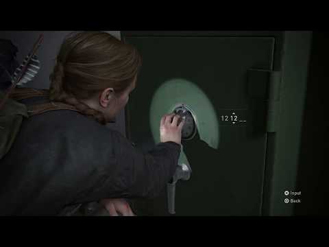 The Last of Us Part ll - The Descent: Hotel Blacray: 121879 Wifi Safe Code Puzzle Gameplay (2020)