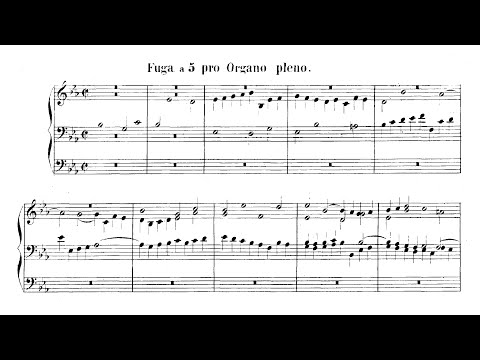 J. S. Bach: Fuge Es-Dur BWV 552.II