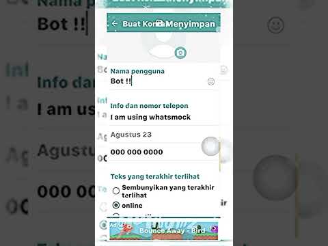 tutorial whatsmock 💭✅|fake wa|tutorial|#tutorial #whatsmock