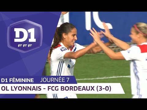 J7 : Olympique Lyonnais - Girondins de Bordeaux (3-0) / D1 Féminine