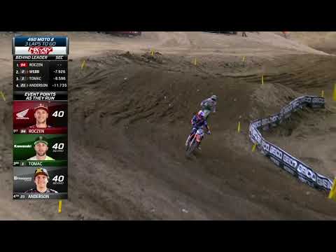 2019 High Point National - 450 Moto 2 Tomac and Cooper battle
