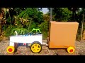 How To Make Powerful Rc Tractor Using Cardboard At Home