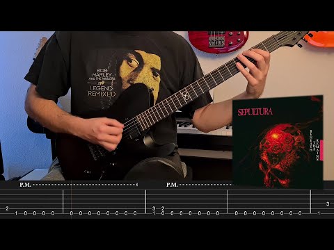 Sepultura - Inner Self (Rhythm Guitar Cover + Screentabs)