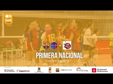 1N: CVB BARÇA B vs CEV L'HOSPITALET