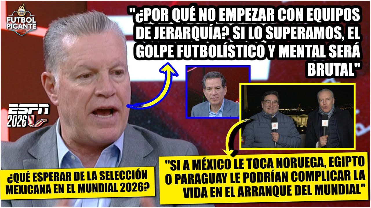 MÉXICO debe arrancar con RIVAL de JERARQUÍA como un NORUEGA para dar golpe ANÍMICO | Futbol Picante