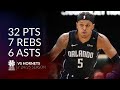Paolo Banchero 32 Pts 7 Rebs 6 Asts Vs Hornets 24 25 Season
