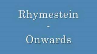 Rhymestein - Onwards