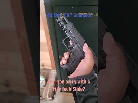 Walther PDP Compact 5 Inch.  Can you carry a gun with a 5 inch barrel?