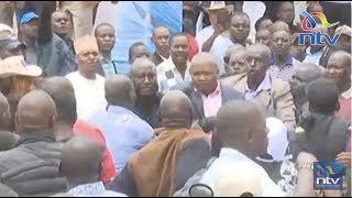 Moses Kuria chased by Kitui residents from the BBI meeting