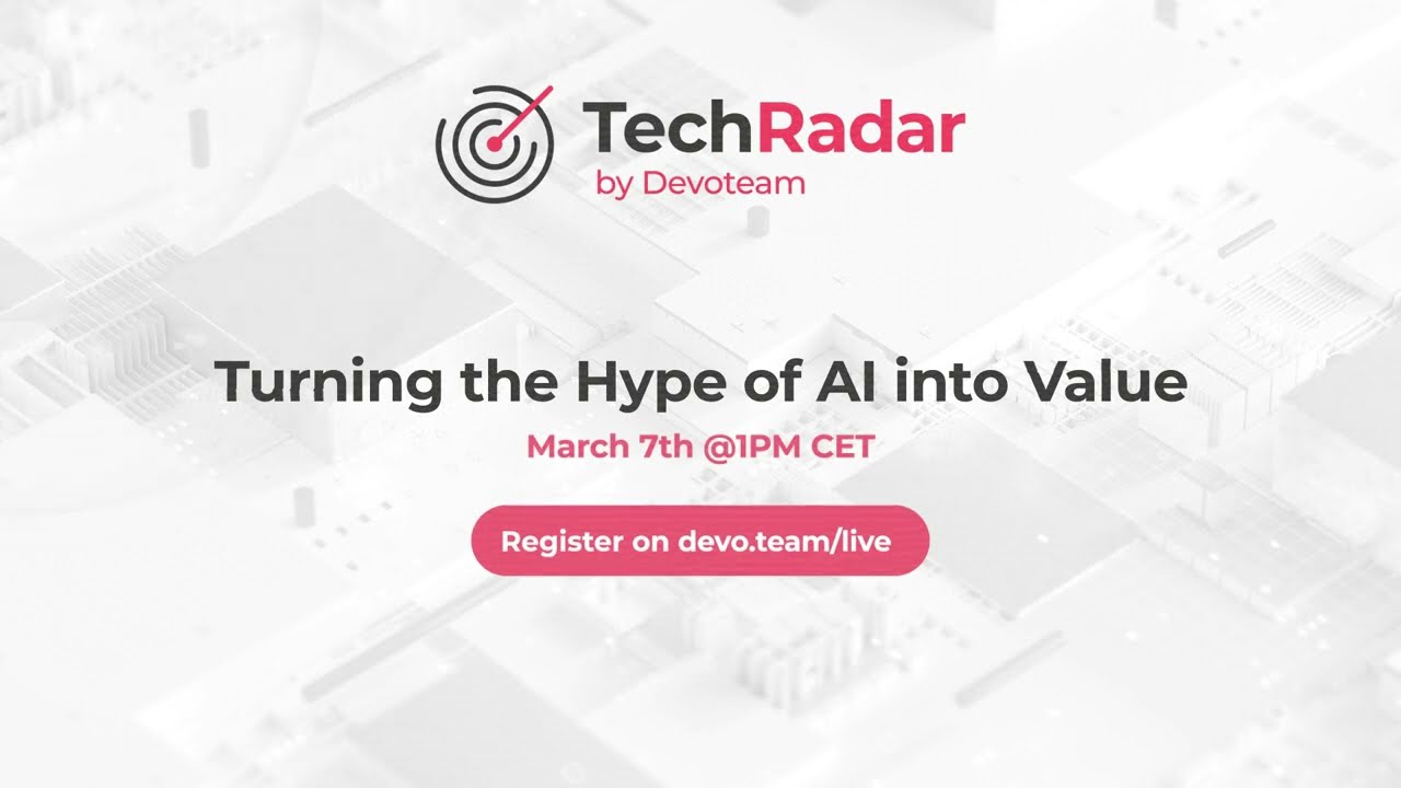 TechRadar By Devoteam 2024 -  LinkedIn Live Teaser [LINK in BIO]