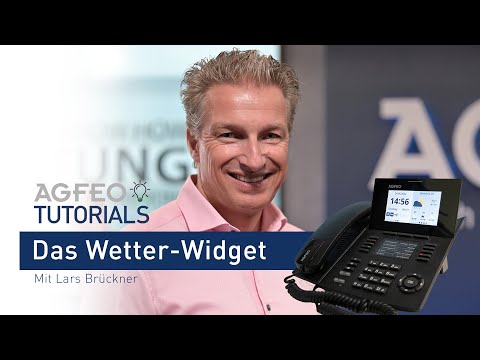 AGFEO TV Tutorial | Das Wetter ist einstellbar