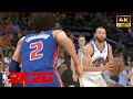 Cade Cunningham Vs Stephen Curry Pistons Vs Warriors NBA 2K26 Sim Jan 30 4K Ultra Realistic