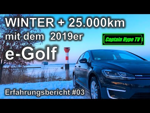 25.000km und fahren im Winter mit dem VW e-GOLF  - Erfahrungsbericht #03