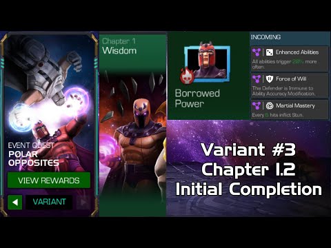 Variant #3 Chapter 1.2 Initial Completion | Polar Opposites | Marvel Contest of Champions