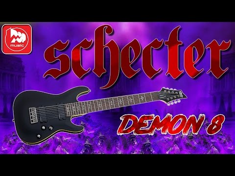Обзор электрогитары Schecter Demon-8