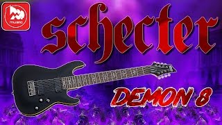 Video thumbnail for 8-ми струнная электрогитара SCHECTER DEMON-8 (Играем DJENT) by PopMusicRu