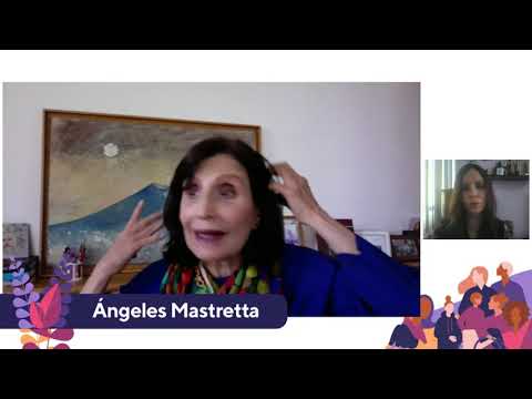 Talk with Ángeles Mastretta: Women with big eyes