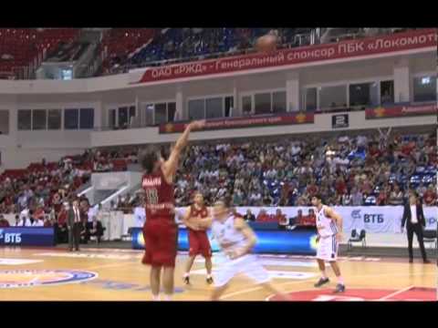 1/8 playoff. Lokomotiv-Kuban - Donetsk Game 2 Highlights