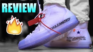 OFF WHITE CONVERSE CHUCK TAYLOR Review ! | Off White Converse Chuck Taylor On Feet !