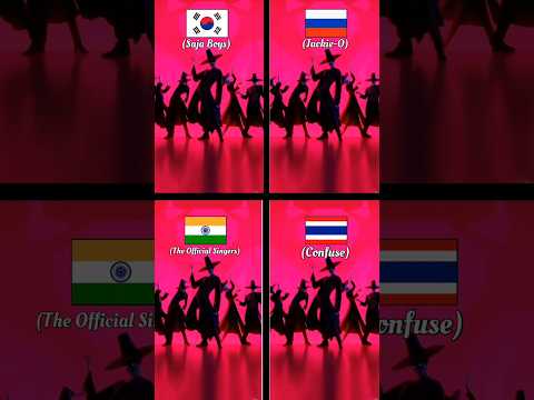 Your Idol Saja Boys Multilanguage #sajaboys #kpopdemonhunters #sodapop #kpop #idol #animation