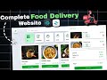 Build Food Delivery Website Using React JS 6 React Projects