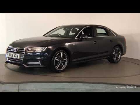 KK18VZN AUDI A4 TFSI S LINE BLUE 2018, Nottingham Audi