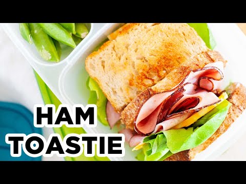 Toasted Bread Ham Sandwich: The Perfect Lunchbox Sandwich!