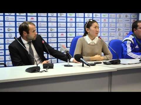 Presskonferens efter FC Astana-AIK