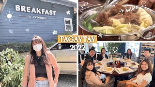 Tagaytay 2022 (Breakfast at Antonio's, Wedding at Miara Events Place, Jaytee's) ❤︎ | Emmy Lou