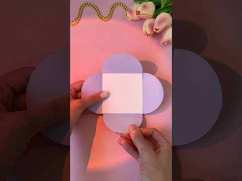 Easy DIY Birthday Card 💖 #shorts #birthday #birthdaygift #diy #creative #card #easy