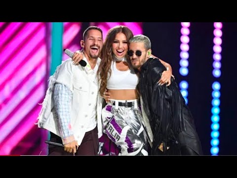 Thalia, Mau y Ricky - Ya Tú Me Conoces (Premio Lo Nuestro 2020) live show