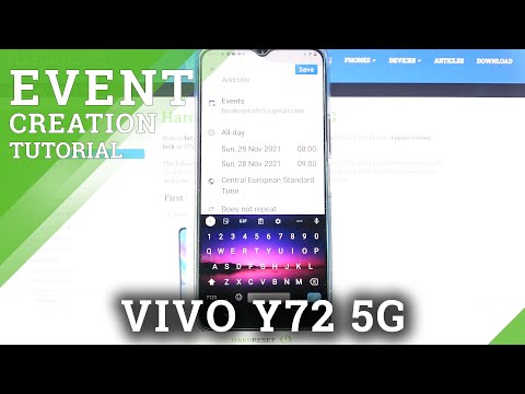 How to Add Event to Calendar in VIVO Y72 5G – Calendar Options