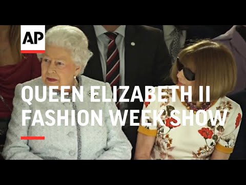 At 91, Queen Elizabeth II Attends First Fashion Week Show - 2018