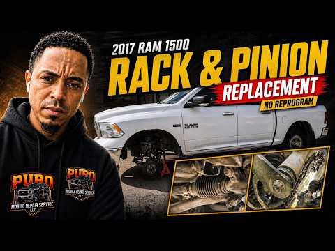 2017 Ram 1500 Electric Rack and Pinion Replacement | No Reprogram Needed