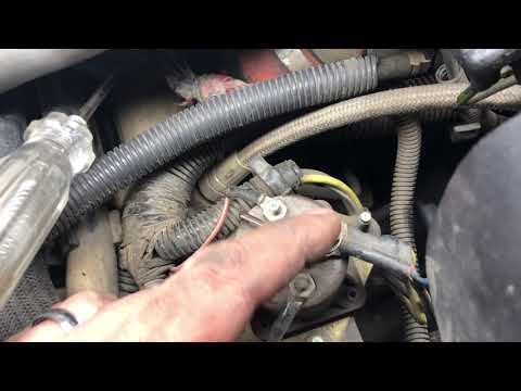 2001 ford 7.3 glow plug test and relay test  (EASY)