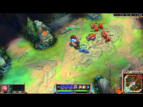 Sweeper Alistar - Skin Spotlight - League of Legends (new map)