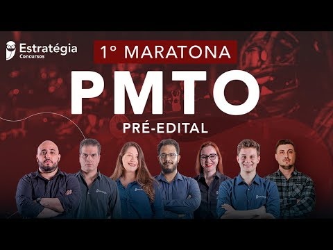 1ª Maratona PM TO – Pré-Edital