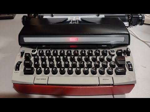 1968 Sears medalist power 12 electric typewriter