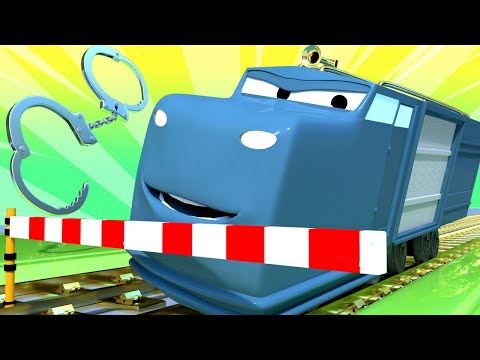 Der Polizeizug Löst Das Rätsel um Lord Byron'S Party! - Lastwagen Zeichentrickfilme für Kinder 🚓 🚒