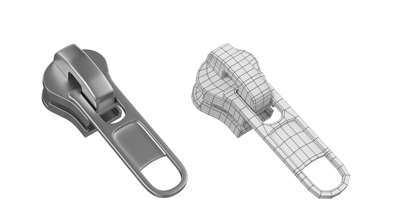 Rei&szlig;verschlussschieber 03 3D Modell