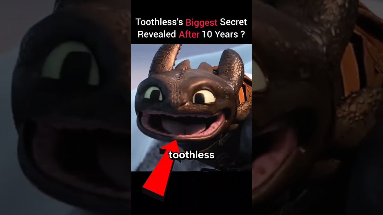 Toothless Lied to Everyone in how to train your dragon ? #shorts