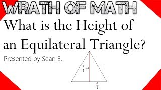 What is the Height of an Equilateral Triangle