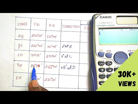 local attraction | compass surveying