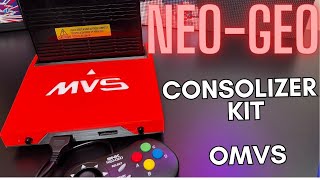 Neo-Geo Open MVS Consolizer Kit Install