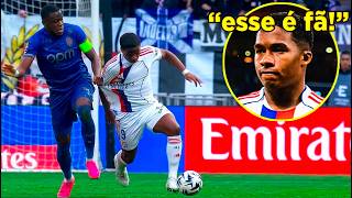 😂SÓ FALTOU LEVAR PRA CASA!!! ENDRICK TENTA DE TUDO, DA ASSISTÊNCIA MAS LYON NÃO ENGRENA....