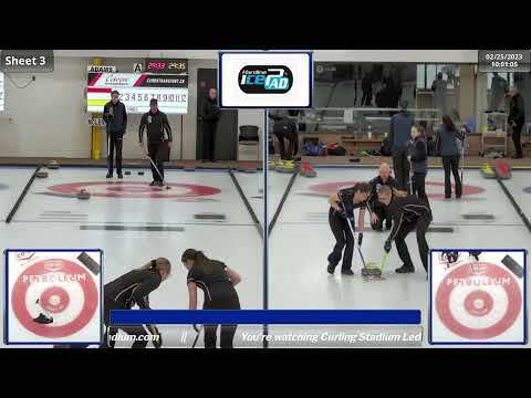 Cole Adams vs. Doug McLennan - Draw 10 - Curling Alberta Mixed Provincial Championship