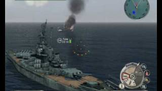 Battlestations Pacific pc gameplay Naval Battle