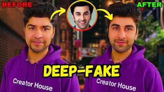 How to make FACE SWAP video in mobile | How to make DEEP FAKE editing videos