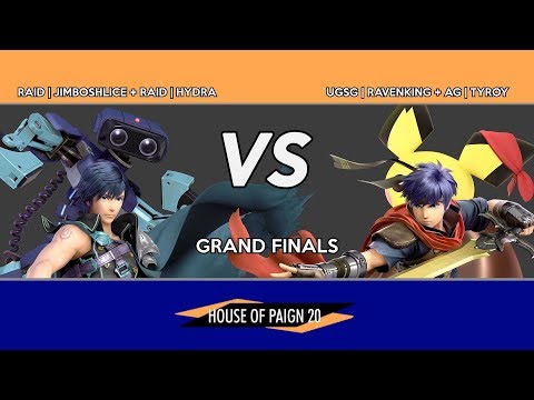 House of Paign 20 - Grand Finals - RAID | JimboShlice/RAID | Hydra Vs. UGSG | Ravenking/AG | Tyroy